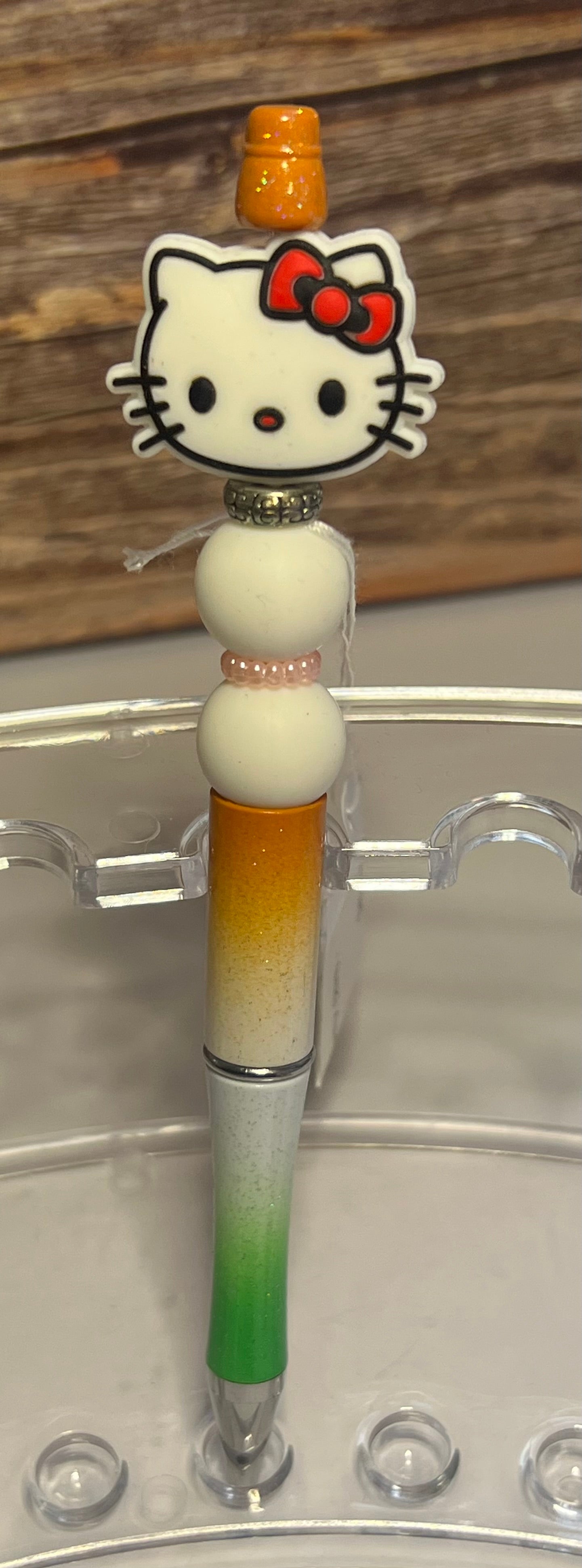 Beadable Pen - Hello Kitty