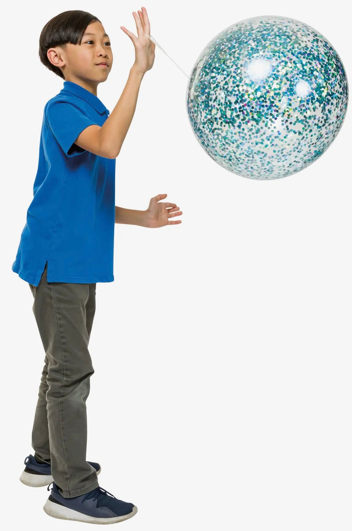 Glittery Jumbo 22” Punch Balloon