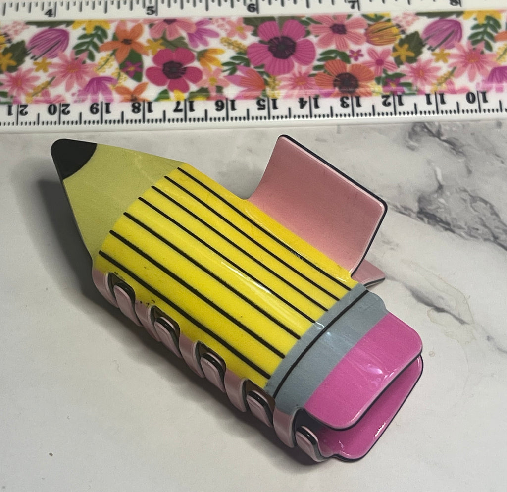 Hair Claw / Clip - Pencil