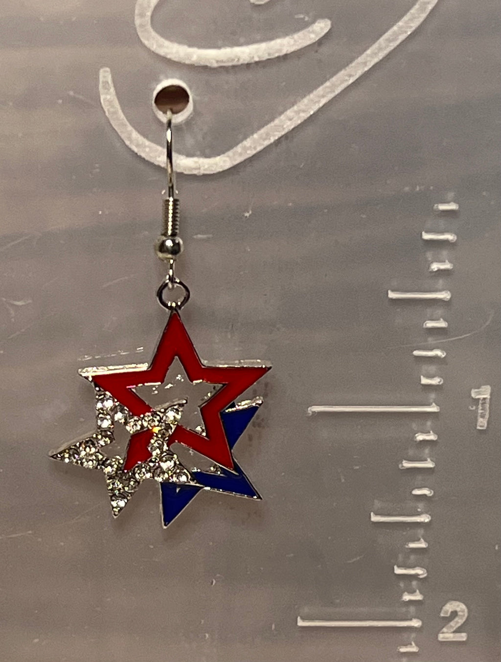 Earring - Patriotic Stars