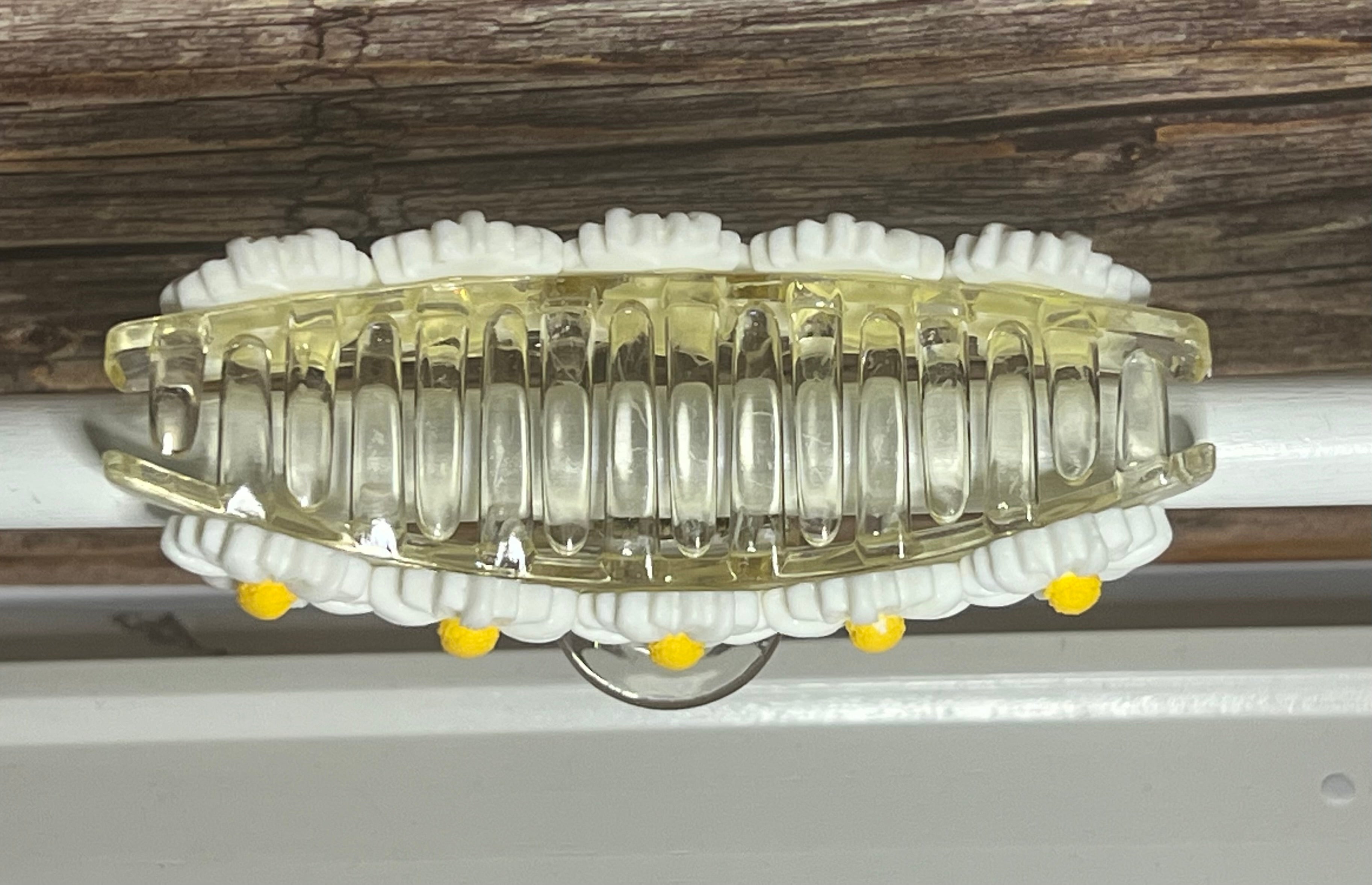 Hair Claw / Clip - Daisies