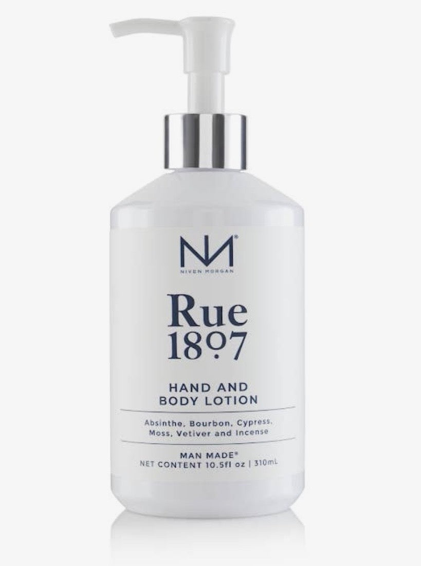 Niven Morgan Luxurious Lotion - Gold, Rue 1807, or Blue