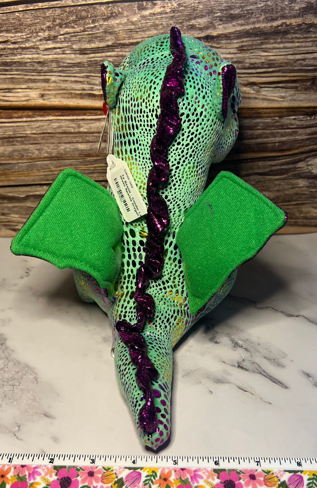 Ty Beanie Boo's Cinder Dragon Plush – 13" – New With Tags