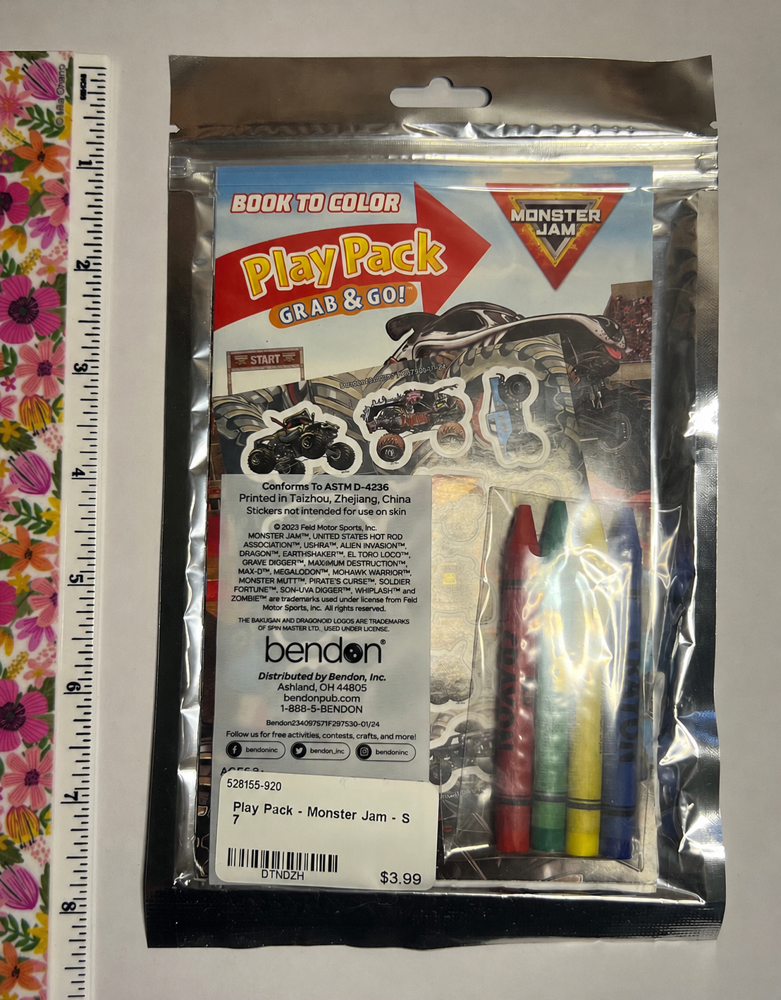 Grab-and Go Coloring Play-packs - Various Themes