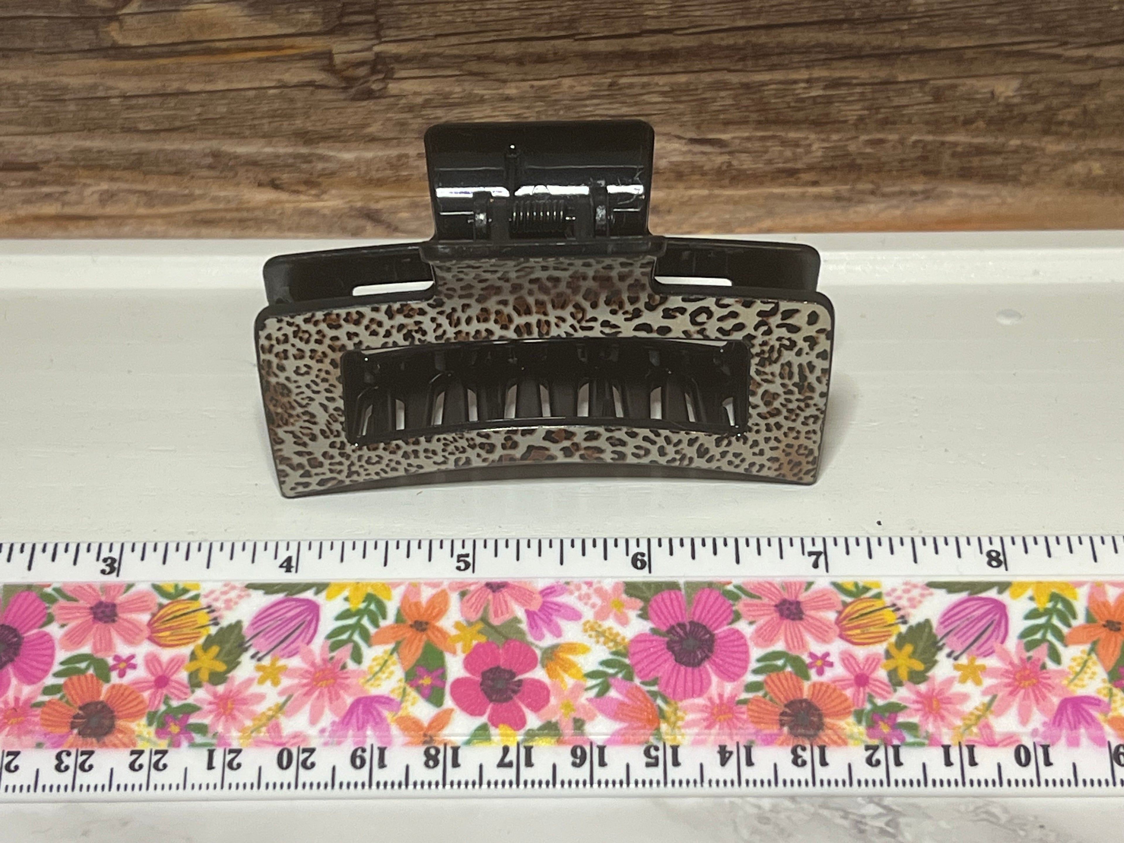 Hair Claw / Clip - Leopard
