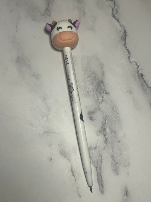 Cow Face Ink Pen