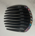 Hair Comb - Crystal Champagne or Vibrant Colors