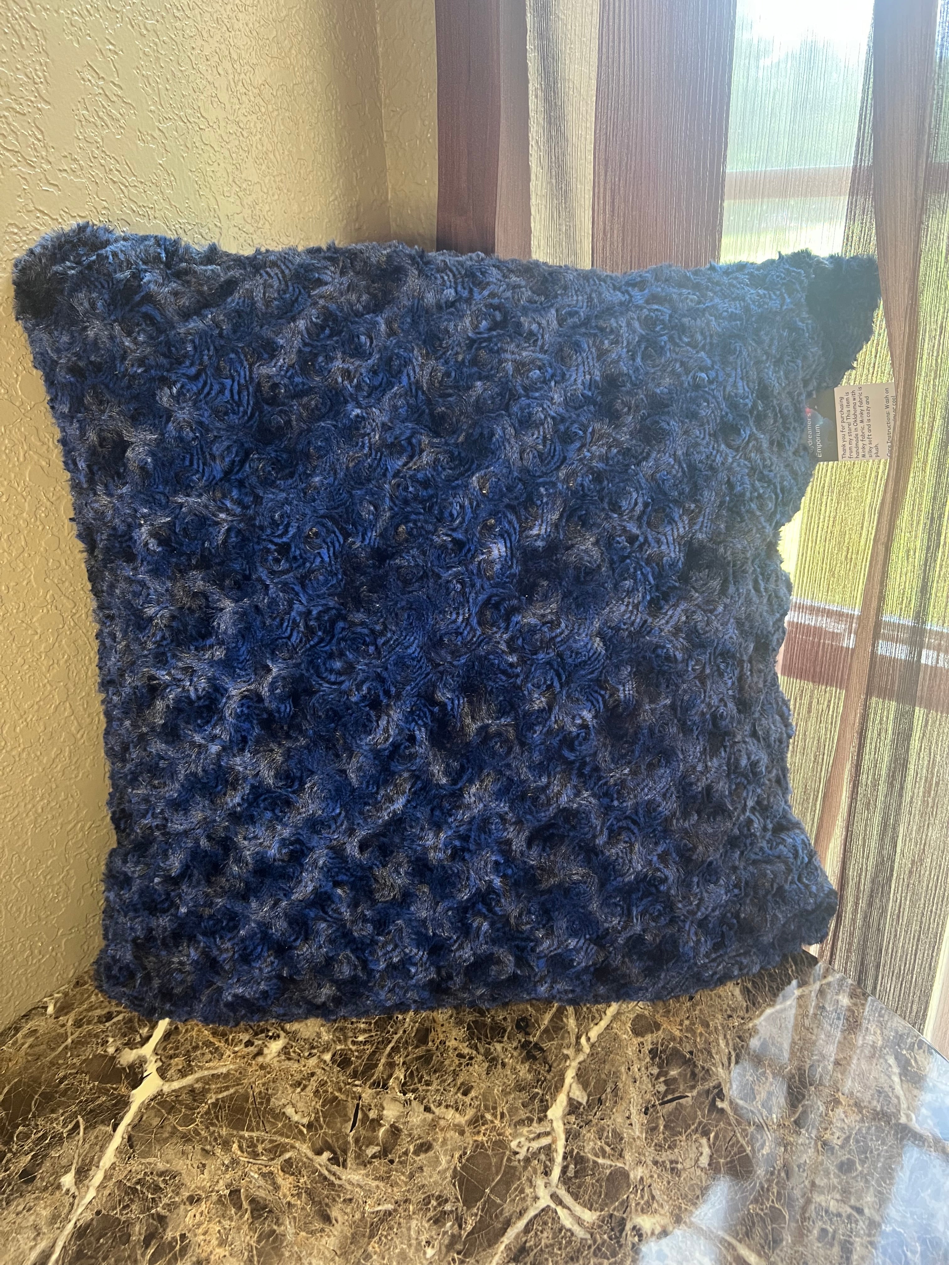 Minky Throw Pillow - Luxuriously Soft - Various Designs