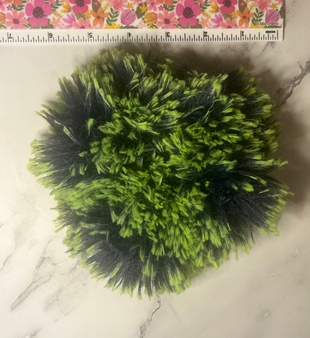 Minky Shag Hair Scrunchie - Various Colors