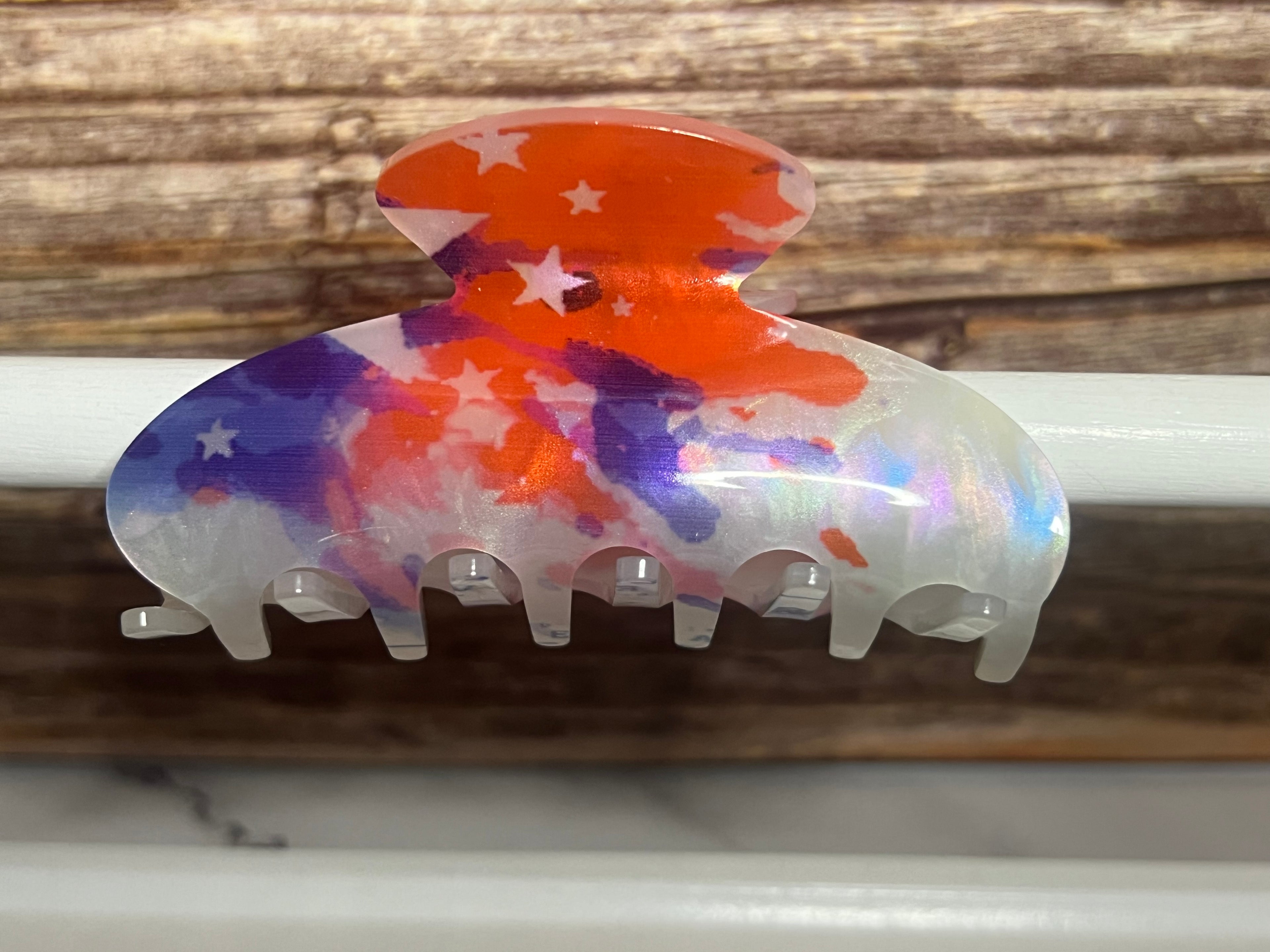 HairClaw / Clip - Patriotic July 4th