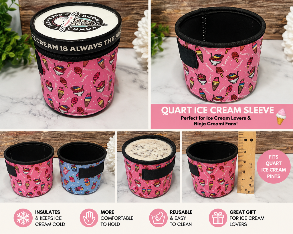 Insulated Ice Cream Pint Sleeve