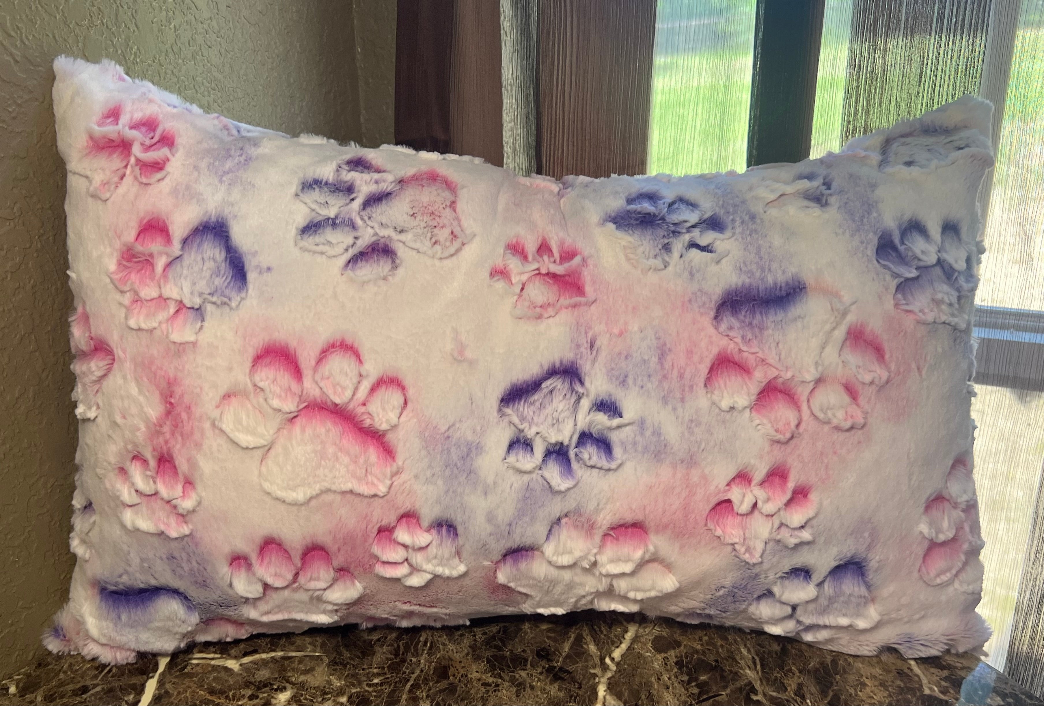 Minky Lumbar Pillow - Prism Paws