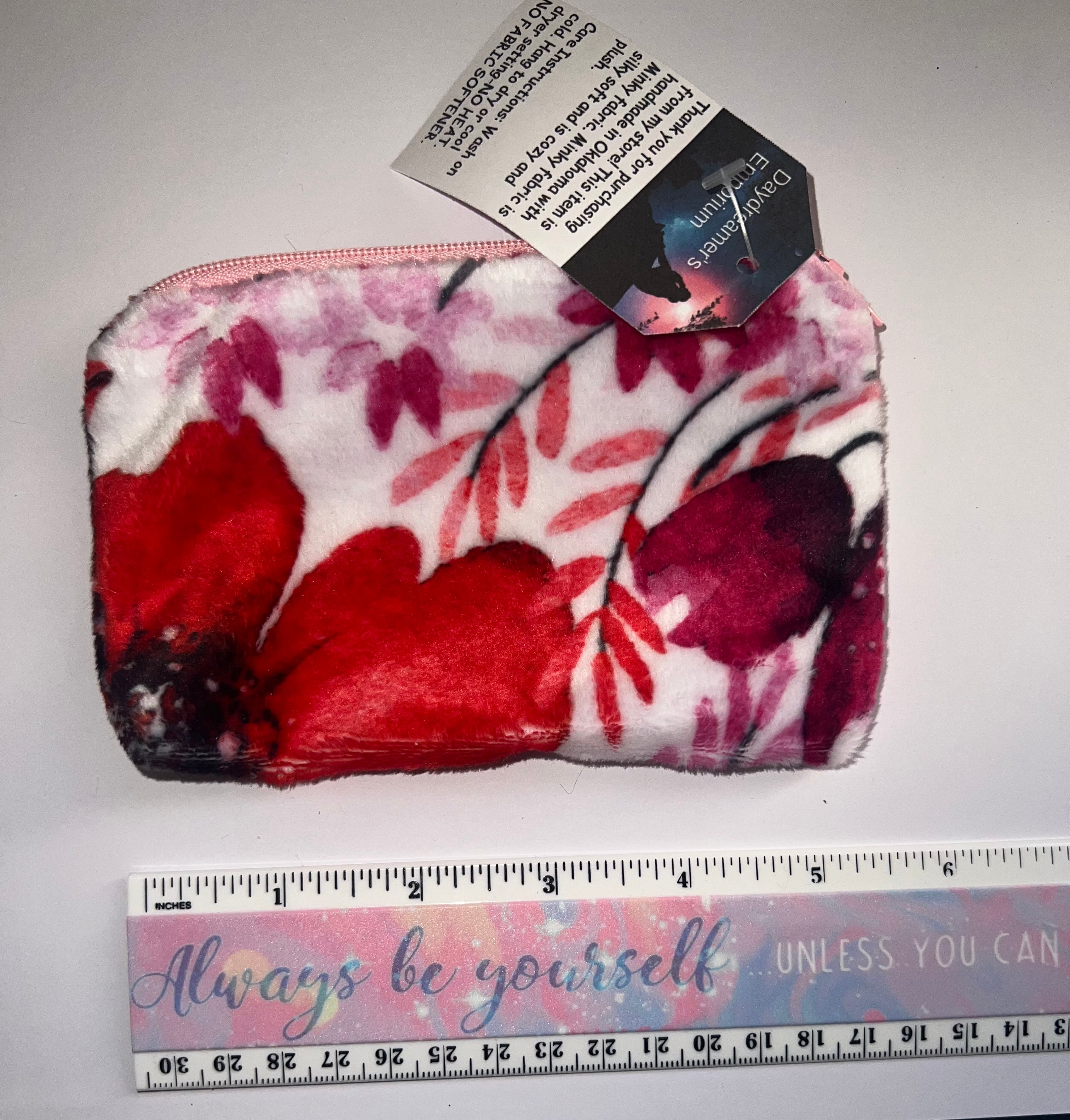 Minky Wild At Heart Pouch Bag