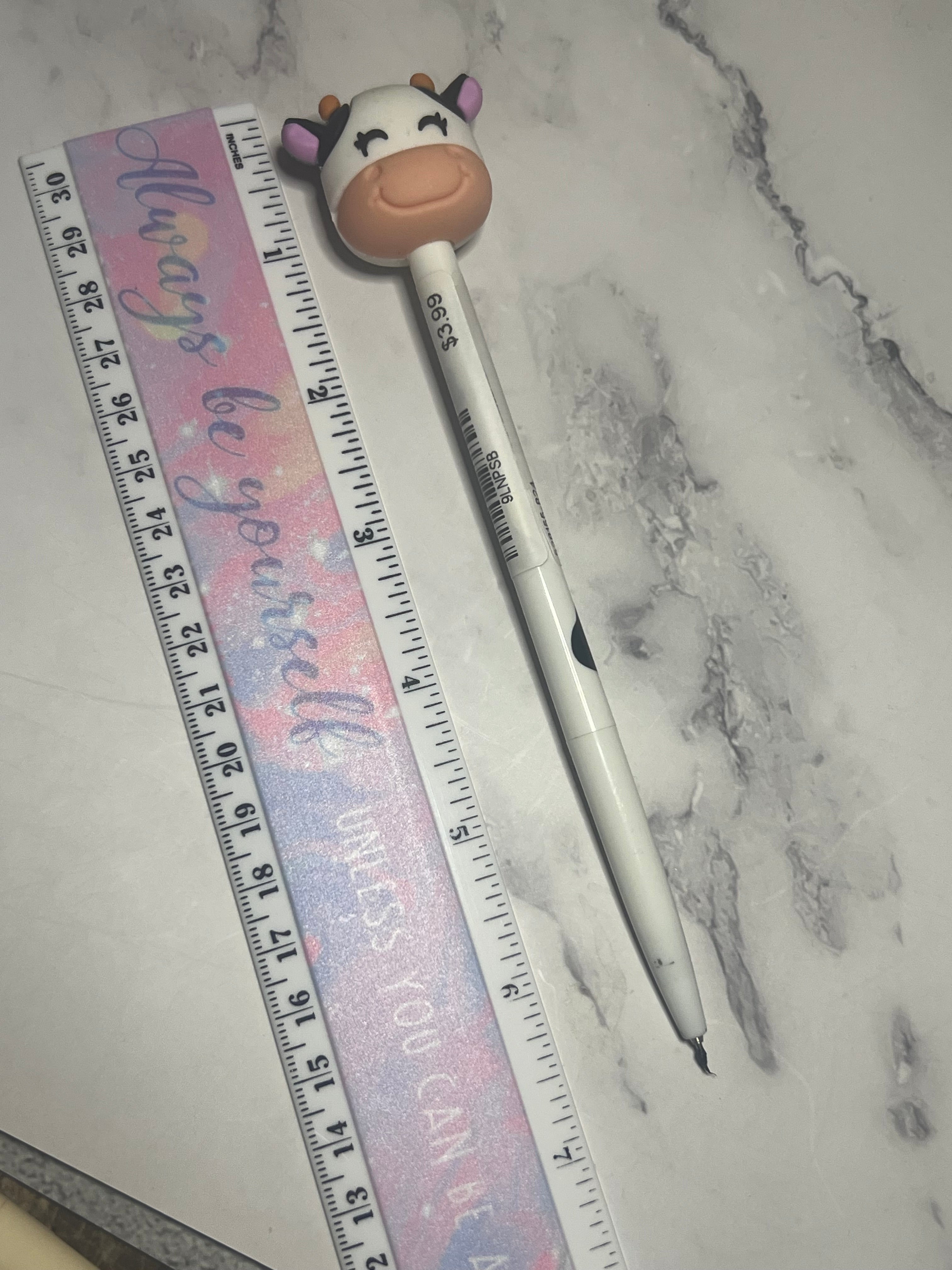 Cow Face Ink Pen