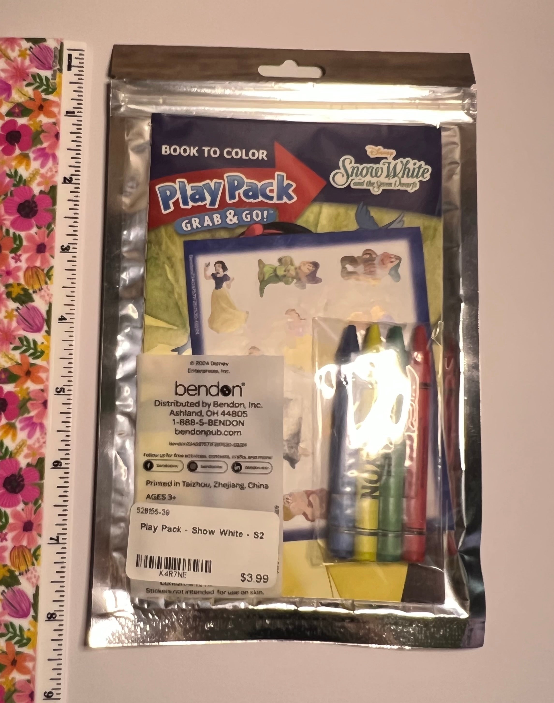 Grab-and Go Coloring Play-packs - Various Themes