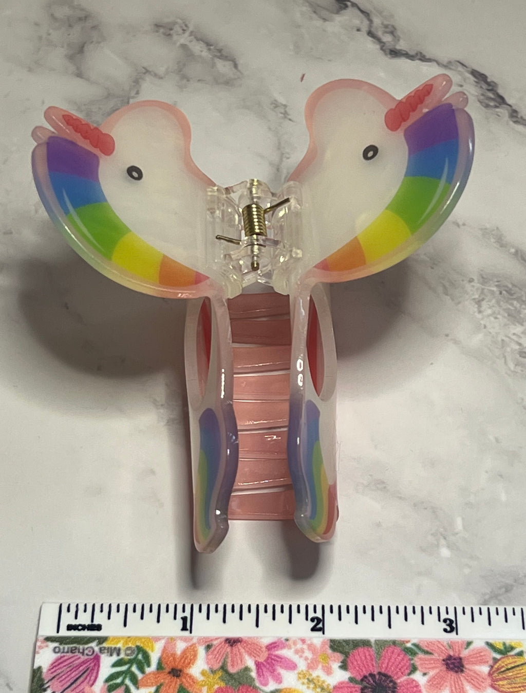 Hair Claw / Clip - Colorful Unicorn