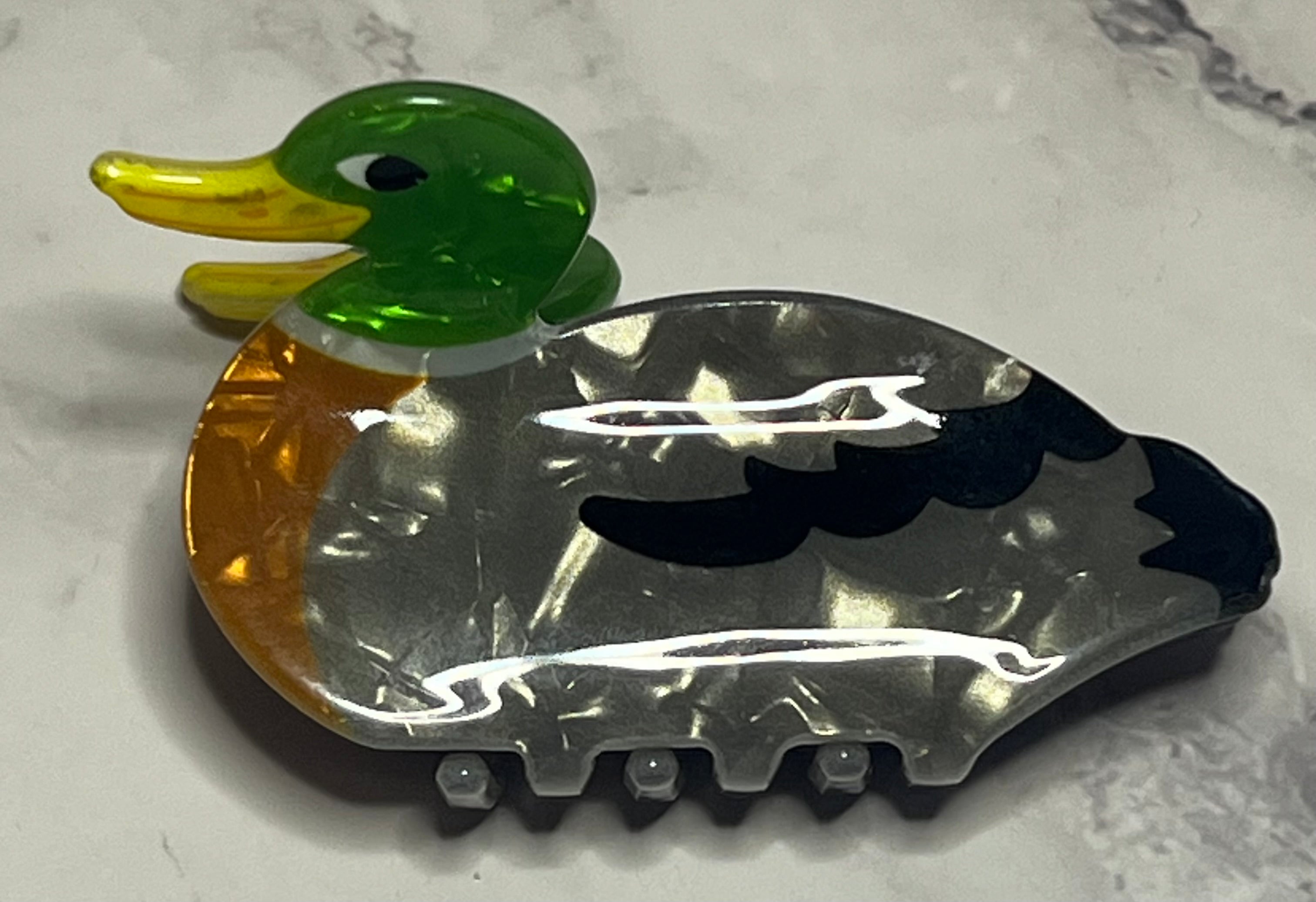 Hair Claw / Clip - Duck