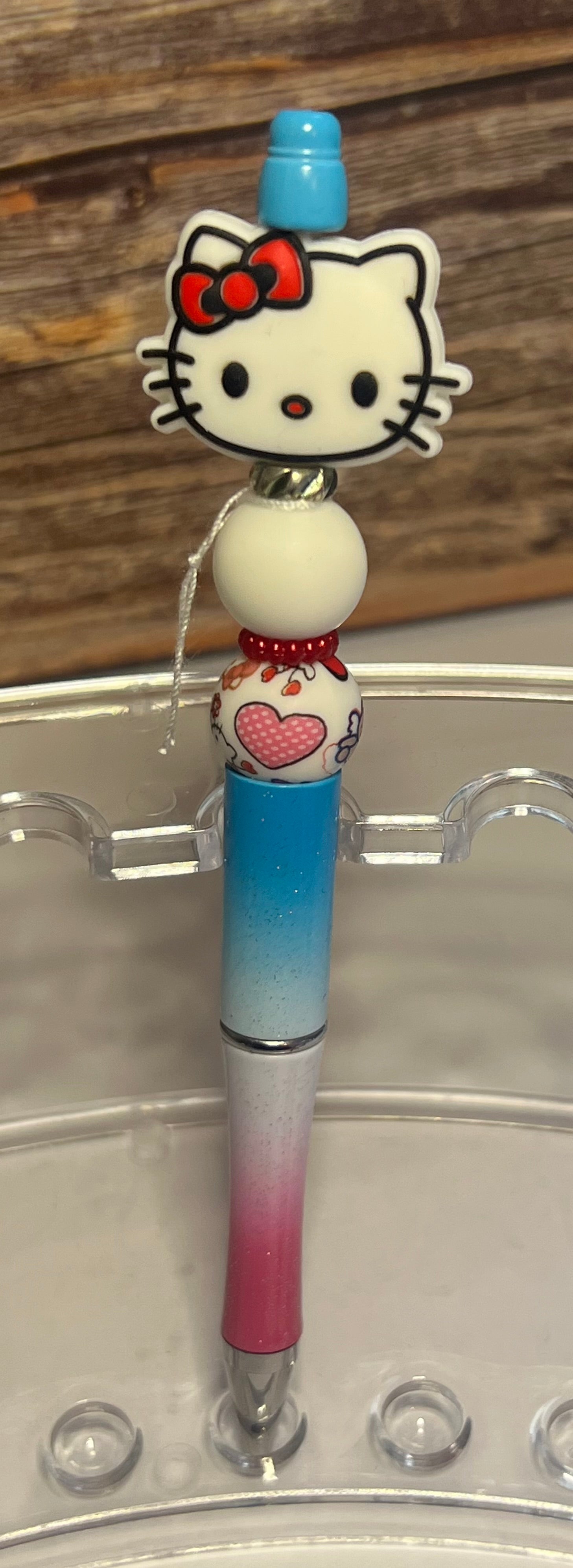 Beadable Pen - Hello Kitty