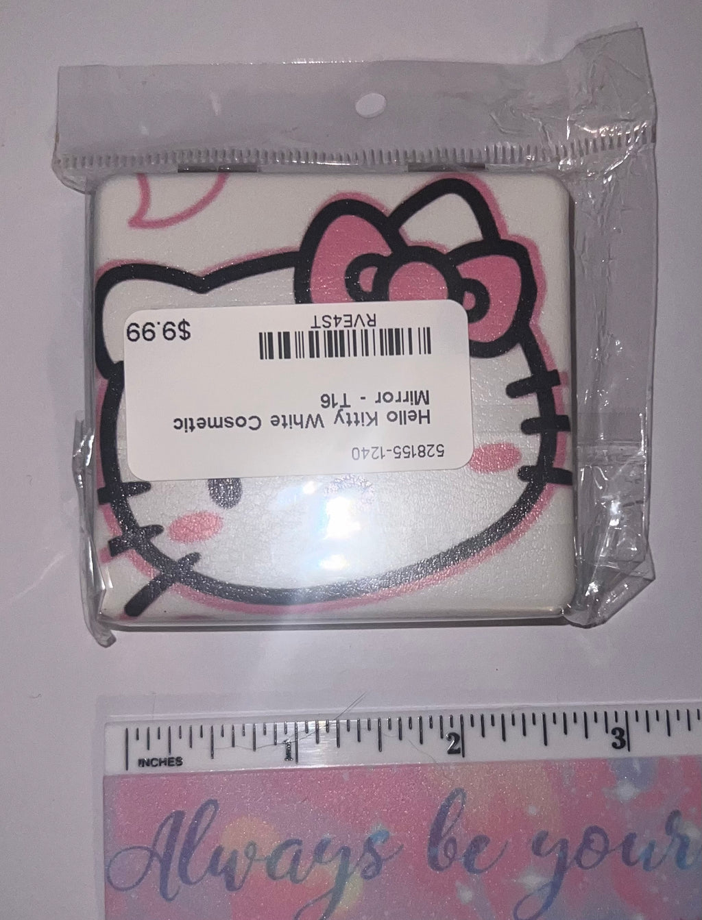 Hello Kitty White Cosmetic Mirror
