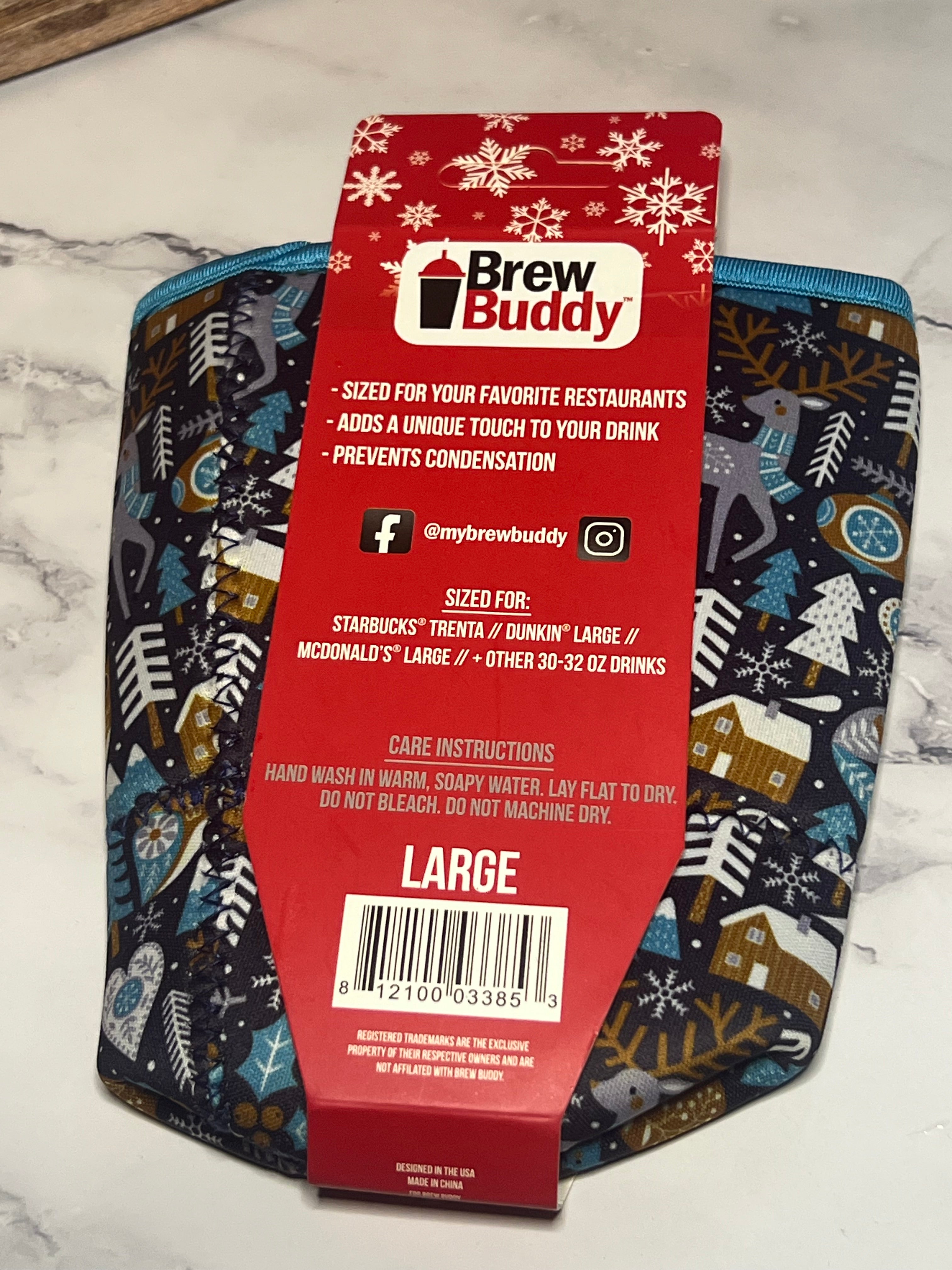 Brew Buddy Cup Koozie