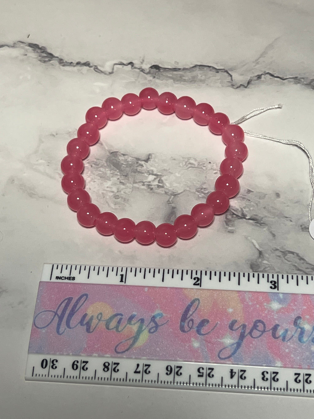 Bracelet - Pink Jade