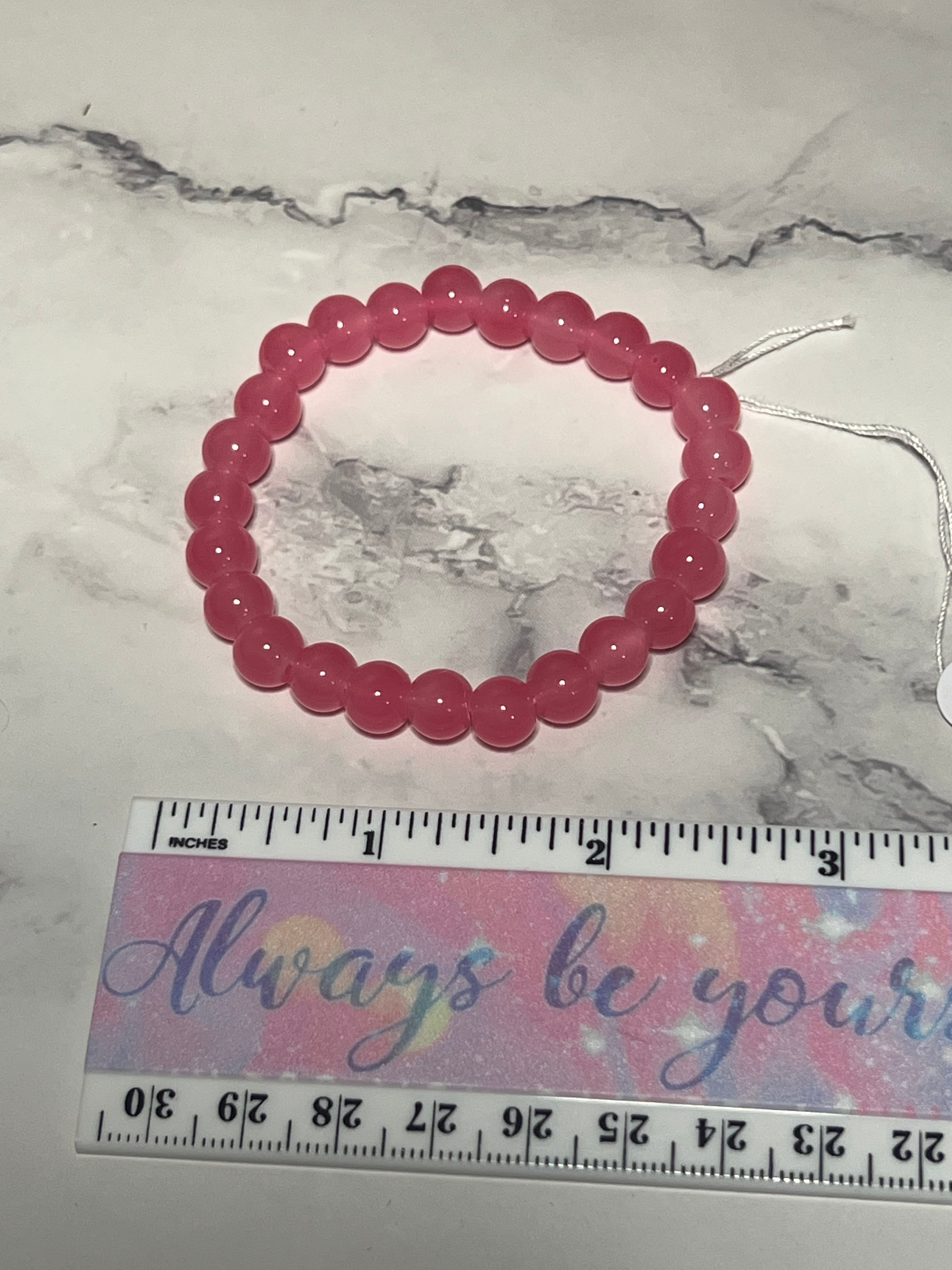 Bracelet - Pink Jade
