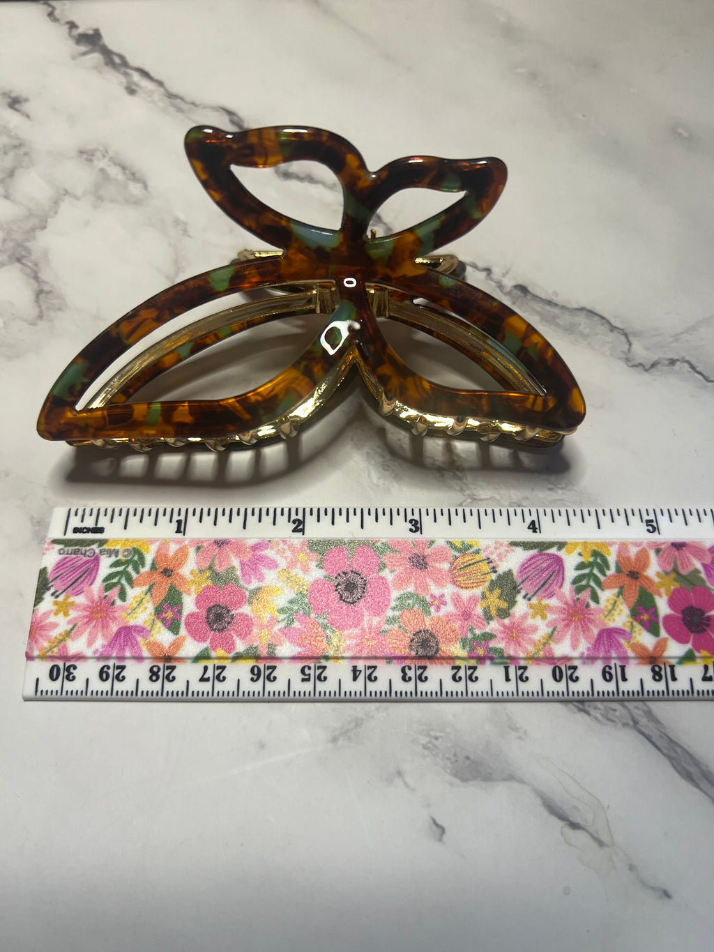 Hair Claw / Clip - Vintage Butterfly - Large
