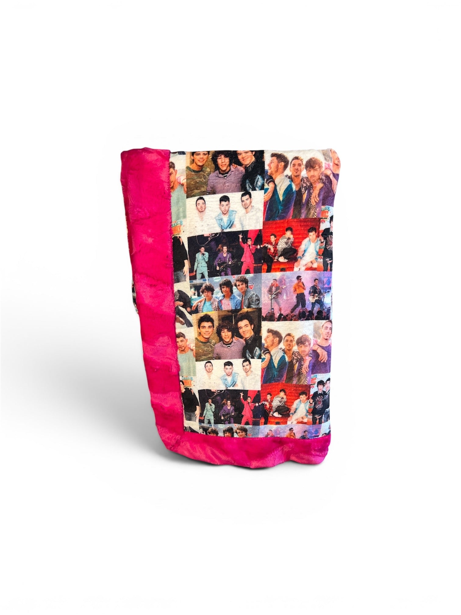 Jonas Brothers Minky Blanket Approx Size 53 x 64”